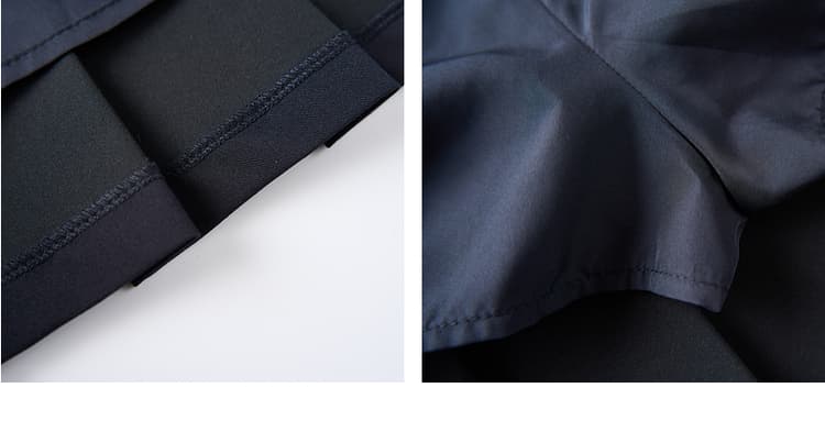 プリーツスカート 細やかプリーツ制服風ミニスカート