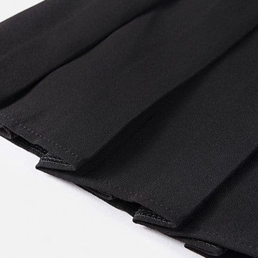 プリーツスカート クラシカル均一プリーツミニスカート