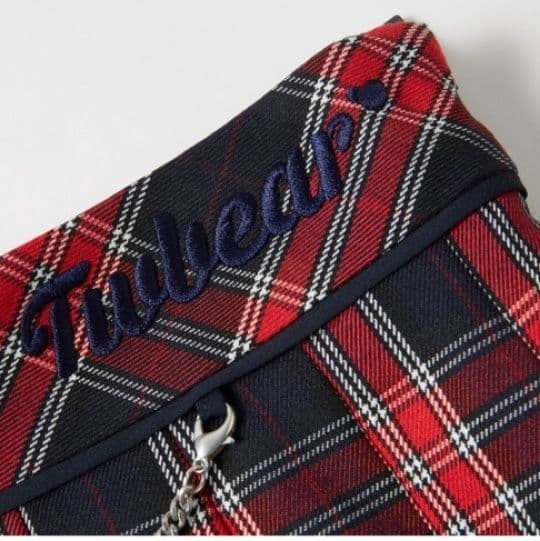 プリーツスカート チャーム付き制服風プリーツミニ