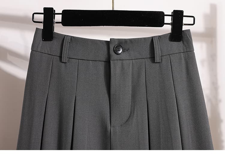 プリーツスカート きちんと感漂う上品プリーツロング