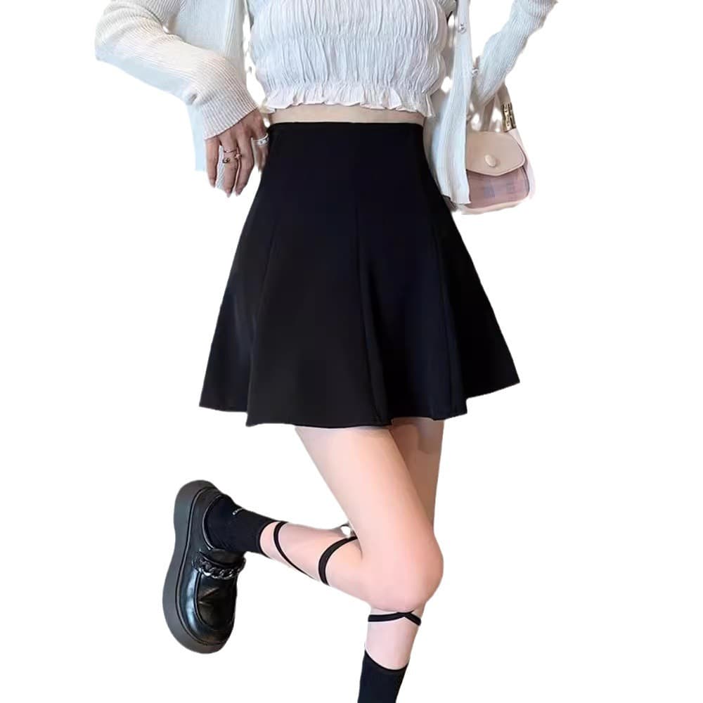 プリーツスカート シンプル美シルエット ミニスカート