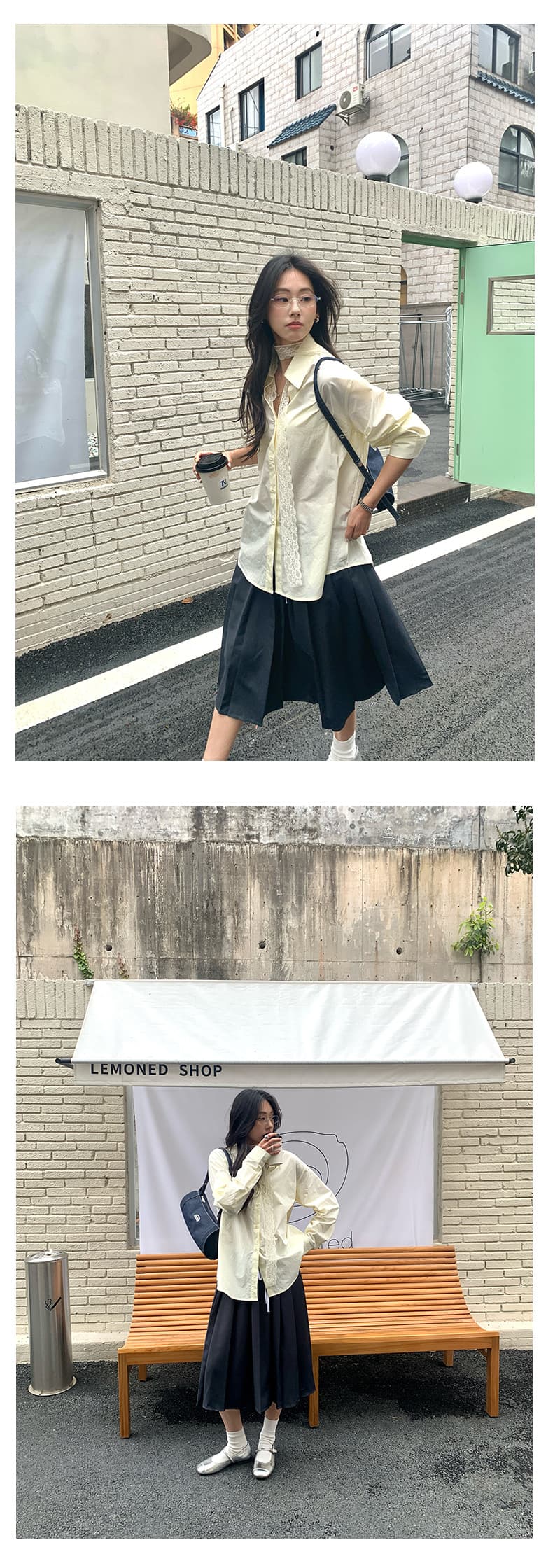 プリーツスカート 紐付きウエスト細プリーツ膝丈スカート