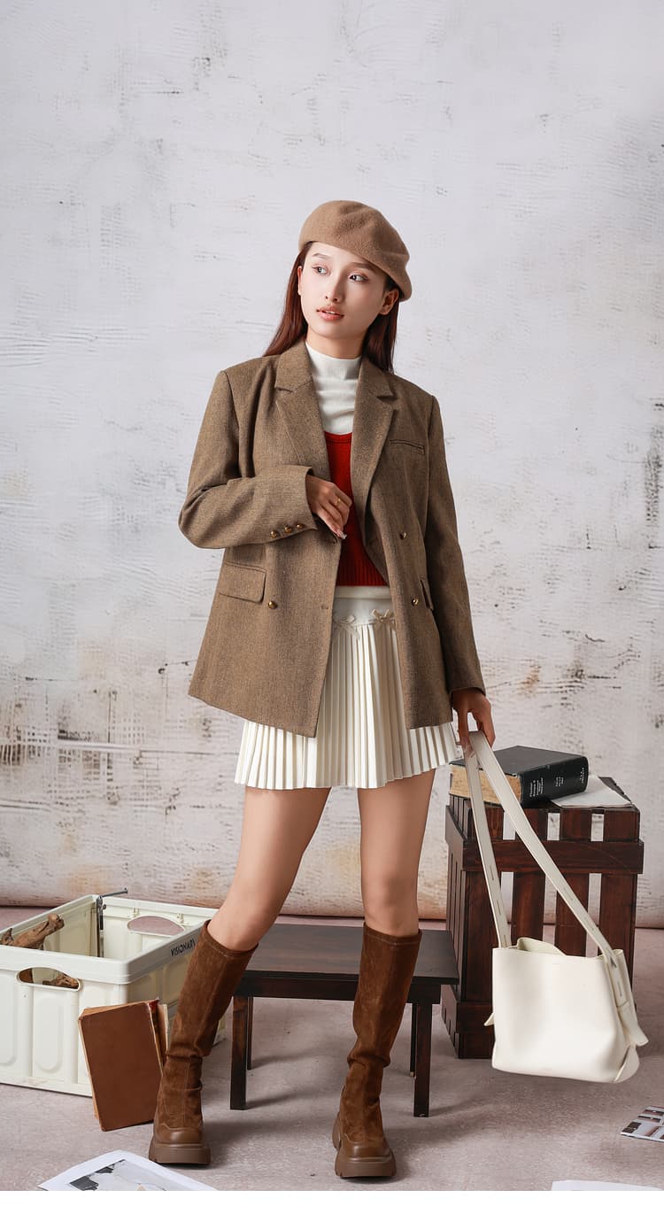 プリーツスカート きれいめプリーツミニスカート