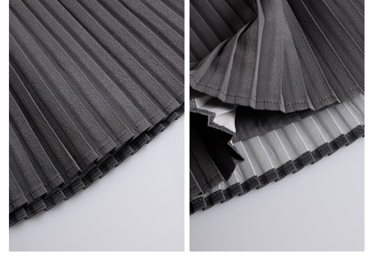 プリーツスカート きれいめプリーツミニスカート