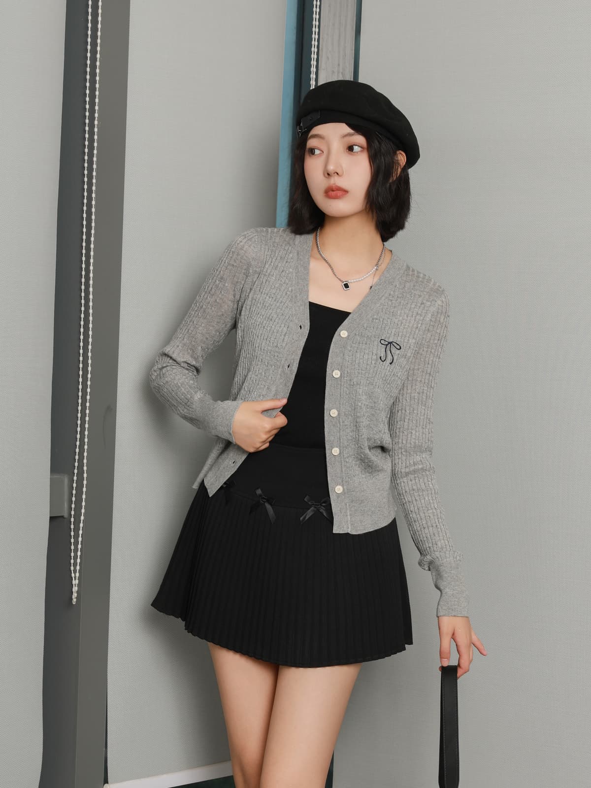 プリーツスカート きれいめプリーツミニスカート