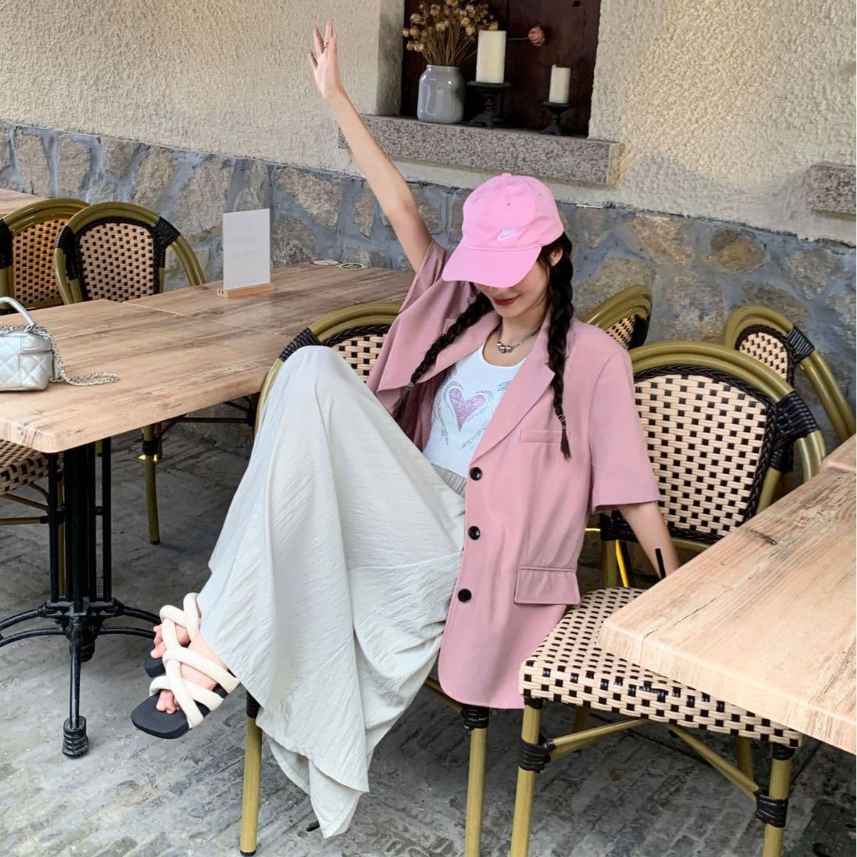 プリーツスカート なめらか素材プリーツロングスカート
